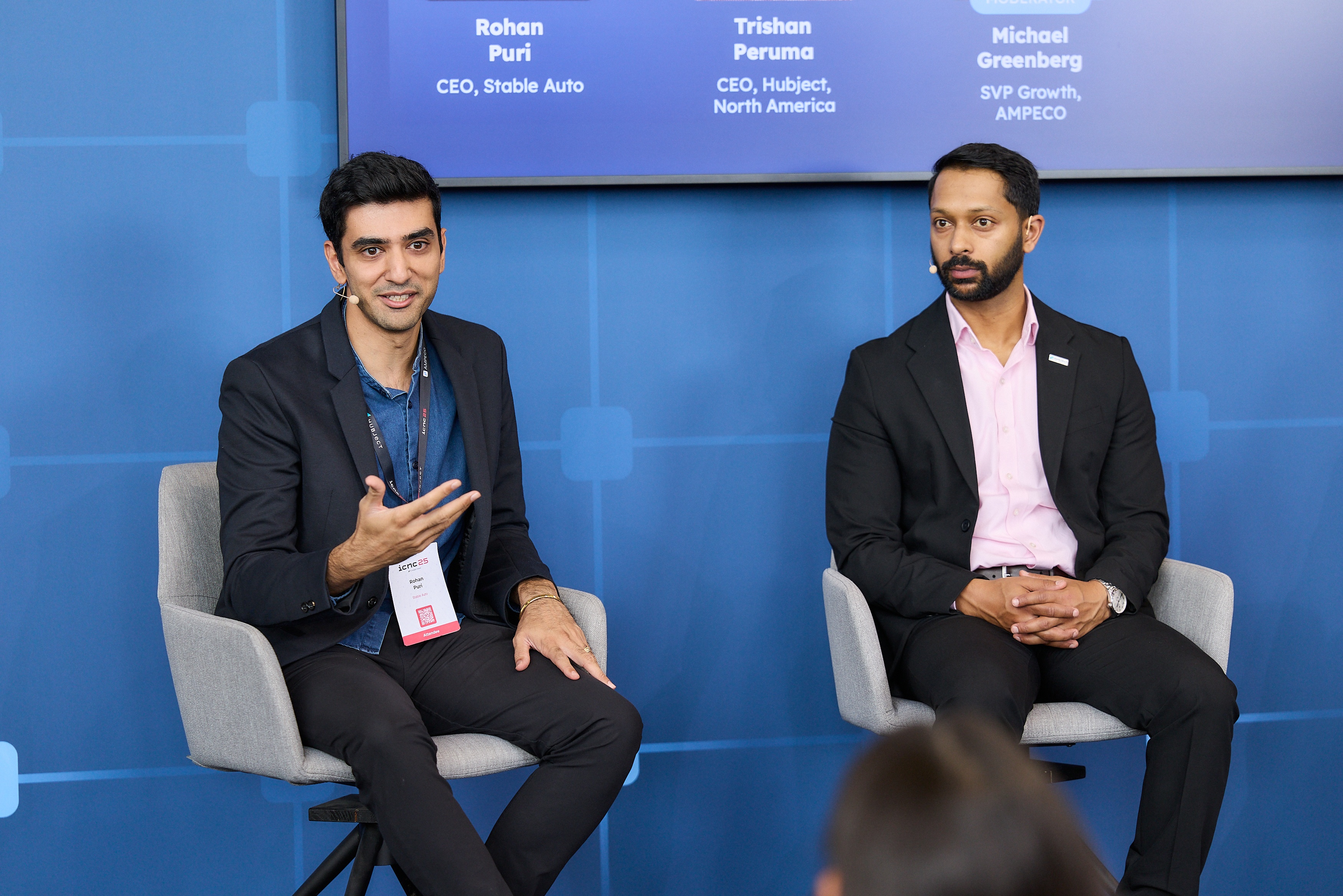 Stable Auto booth at an EV charging conference